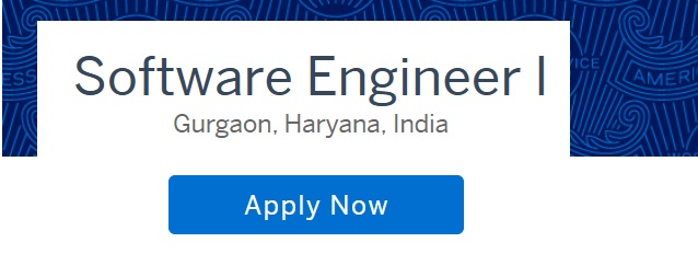 American Express Software Engineer Recruitment 2025