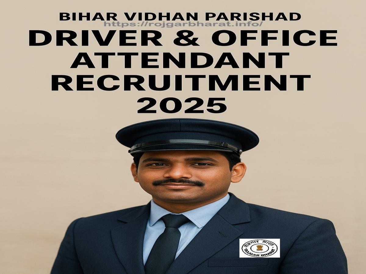 	
Bihar Vidhan Parishad Driver & Office Attendant Answer Key 2026: Out