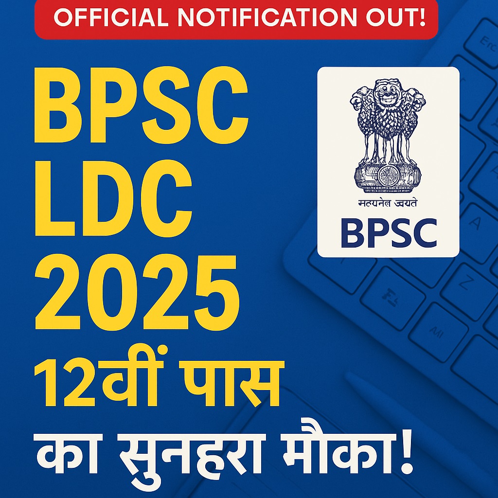 BPSC LDC Recruitment 2025 