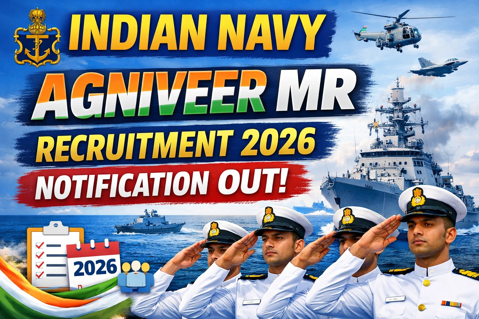 Indian Navy Agniveer MR Recruitment 2026