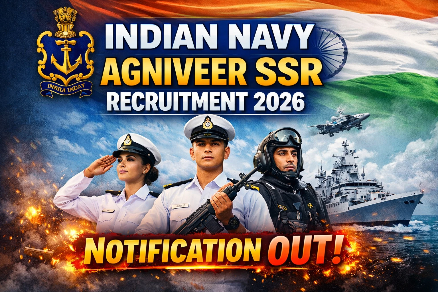 Indian Navy Agniveer SSR Recruitment 2026
