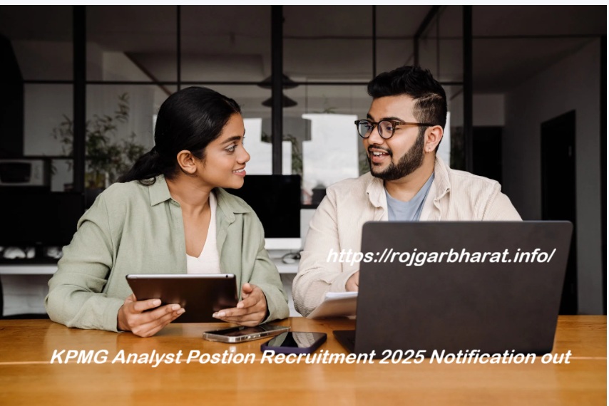 KPMG Analyst Postion Recruitment 2025 Notification out