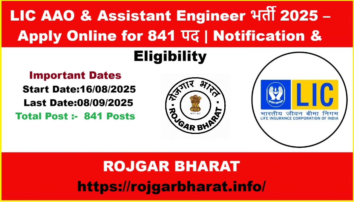 LIC AAO / AE Final Result 2026: Out