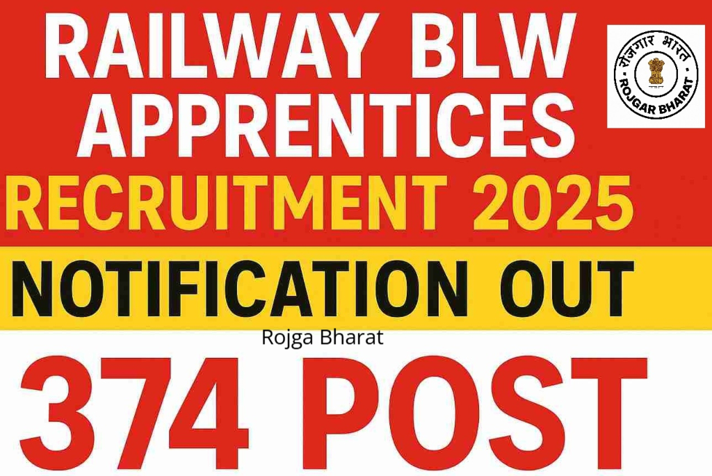 Railway BLW Apprentices Recruitment 2025