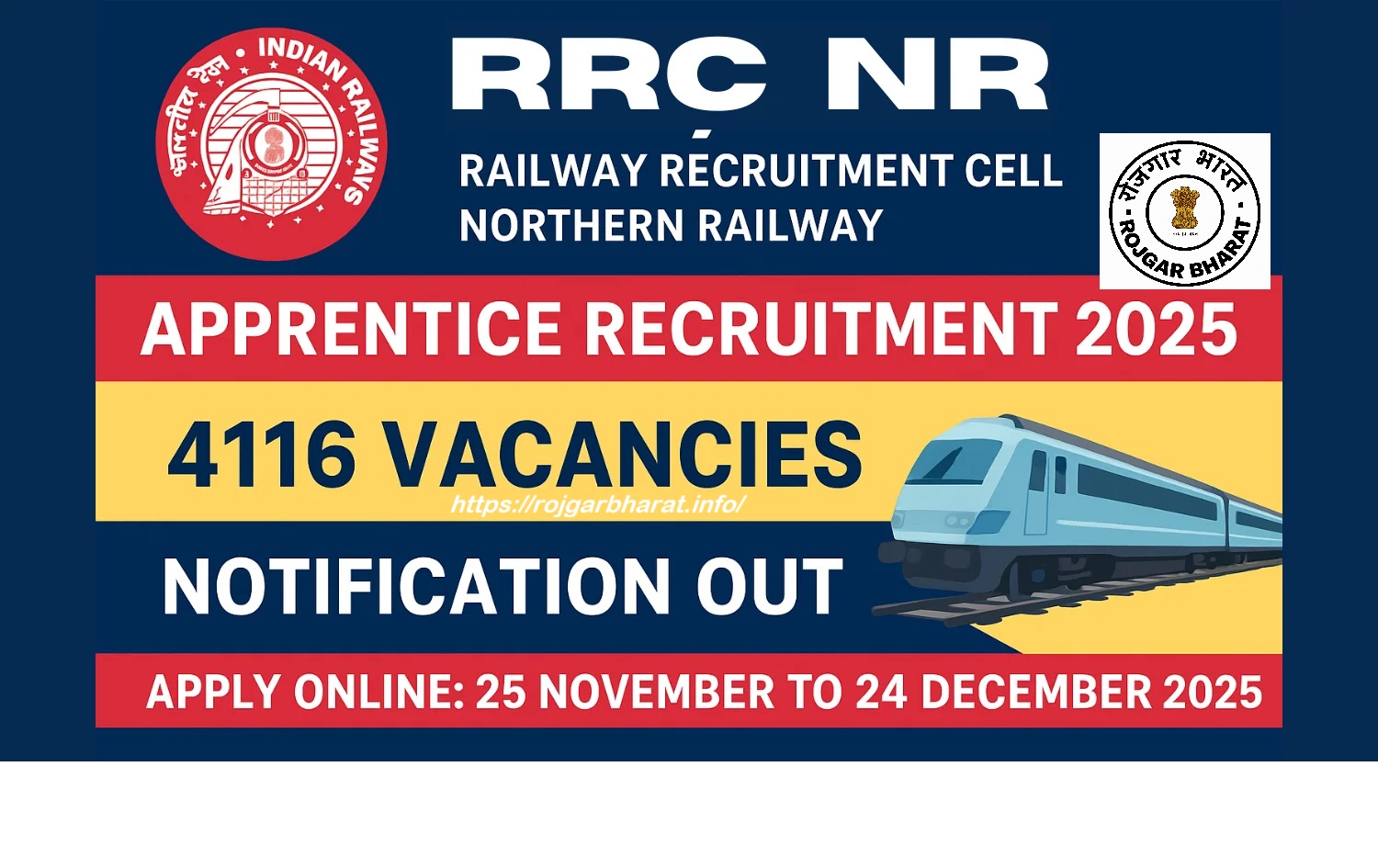 	
RRC NR Apprentice Recruitment 2025