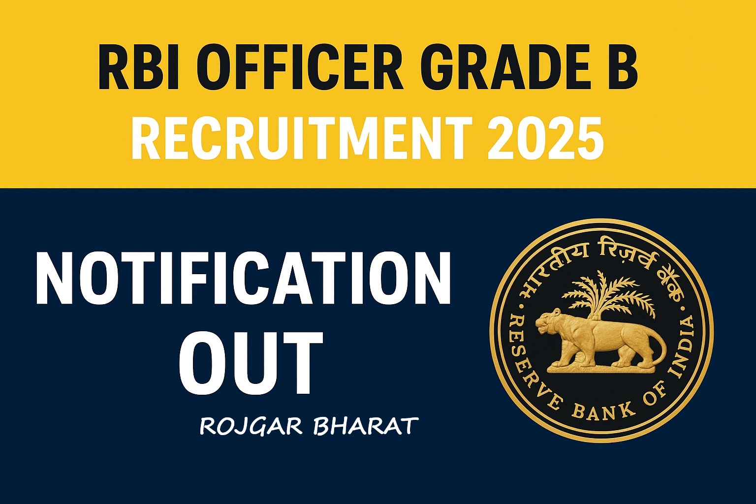 RBI Officer Grade B Final Result (General) 2026 